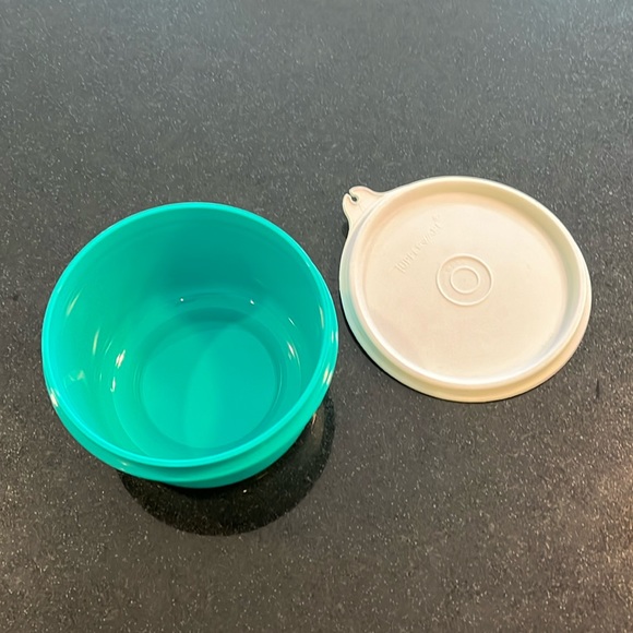 Vintage Tupperware Large Holiday Green Vegetable / Appetizer Party Tray - Picture 9 of 13